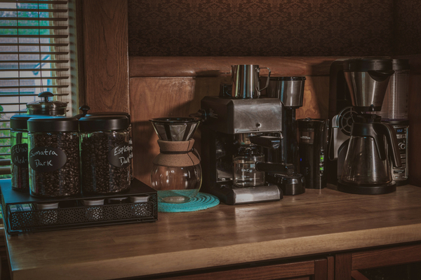 How to Set Up a Functional Kitchen Coffee Station (& Save Serious