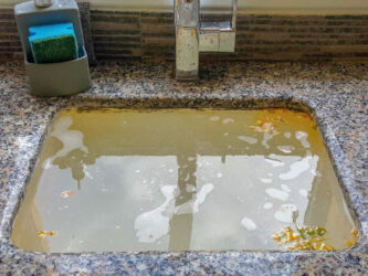 Clogged Sink